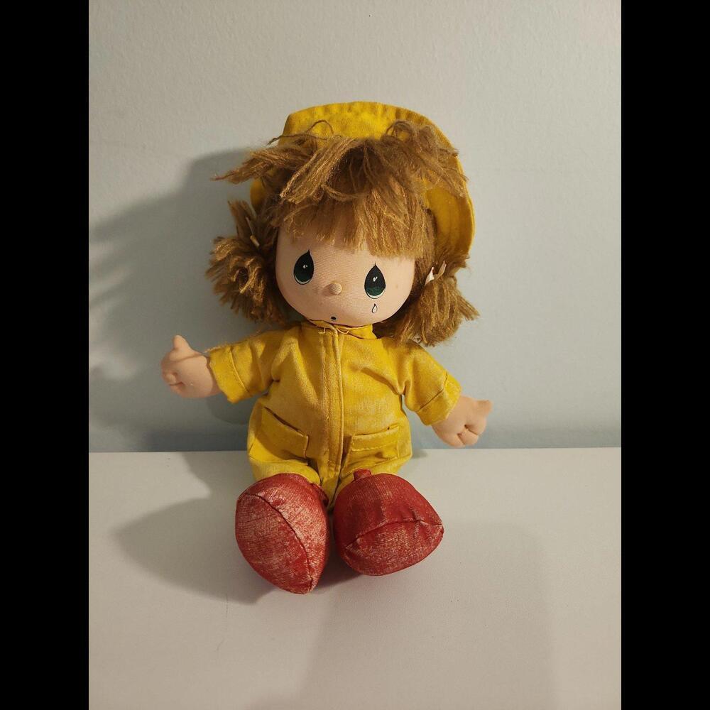 Vintage precious moments‎ raincoat doll